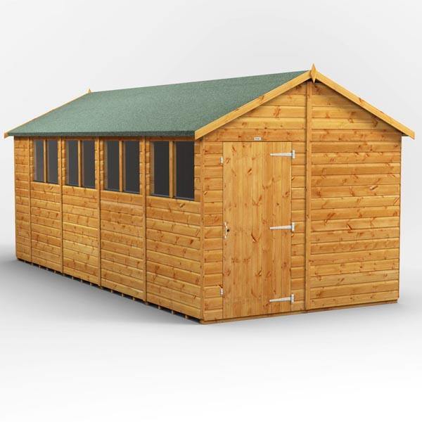 18x8 Power Tongue & Groove Apex Shed