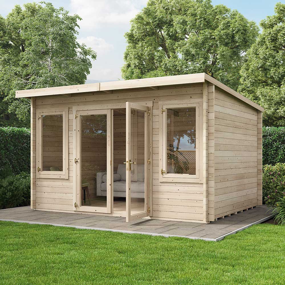Ashley Log Cabin Garden Room 4x3m