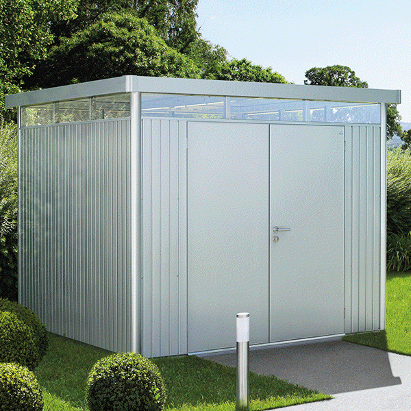 9x7 Biohort Highline H3 Panoramic Steel Shed