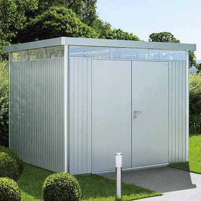 9x7 Biohort Highline H3 Panoramic Steel Shed