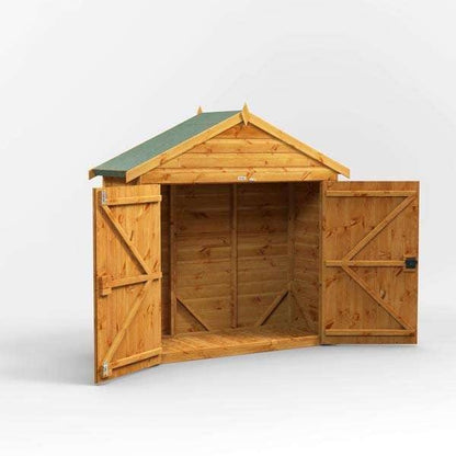 6x2 Power Bike Store - Apex Roof
