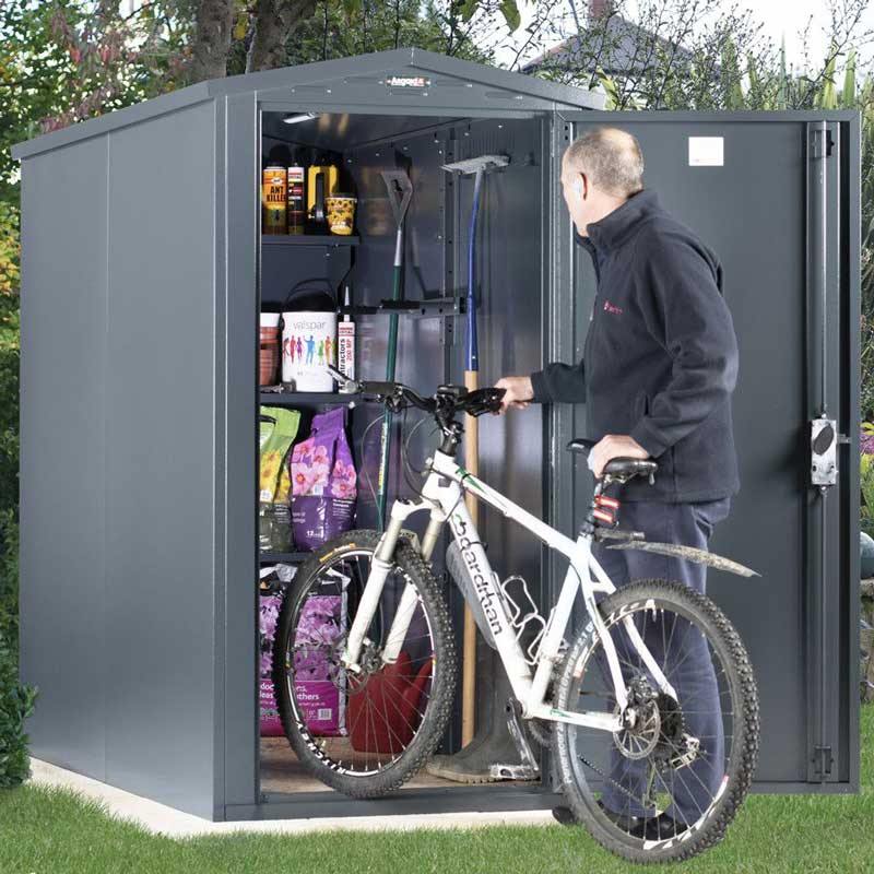 3.5 x 7.5ft Asgard Sentry Bike Shed (2 bikes)