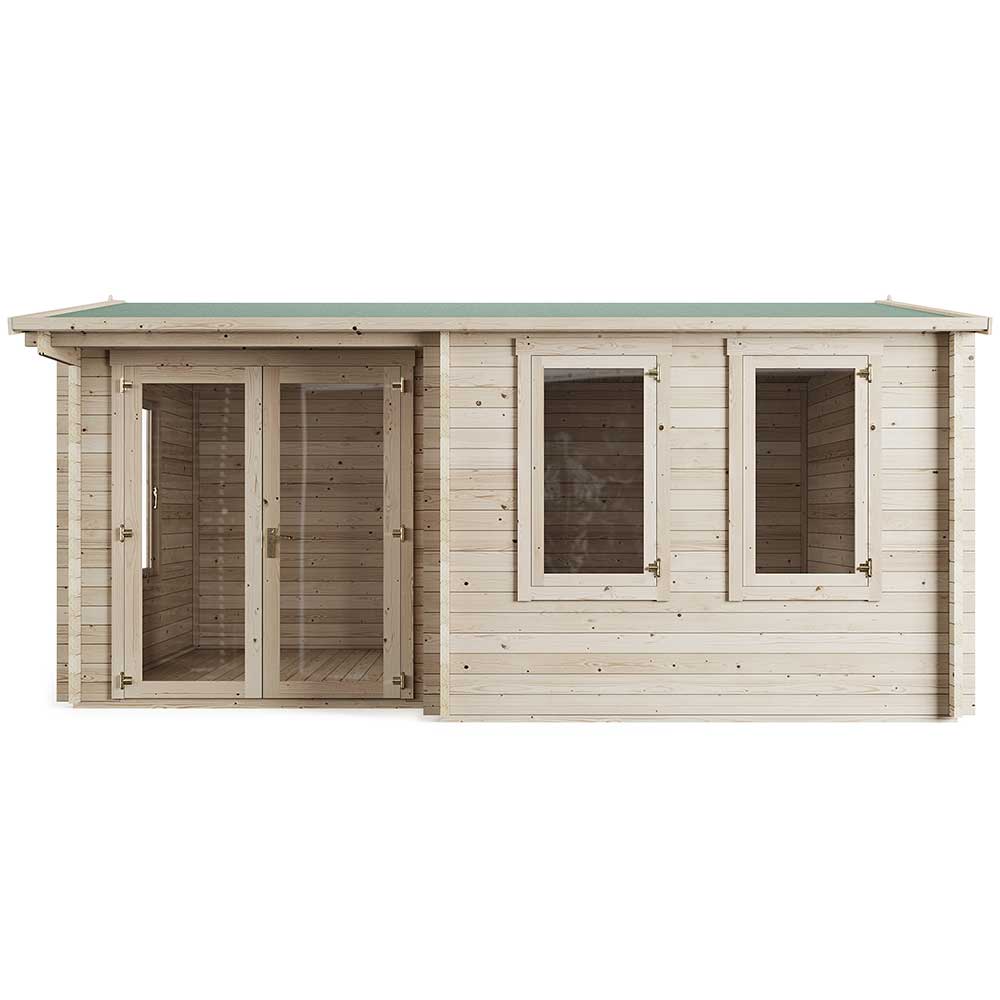 Welbeck Log Cabin Garden Office 5x4m